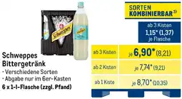 METRO Schweppes Bittergetränk Angebot