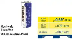 METRO Hochwald Eiskaffee Angebot
