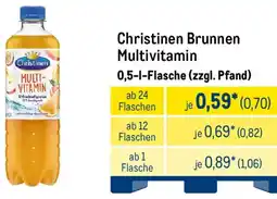 METRO Christinen Brunnen Multivitamin Angebot