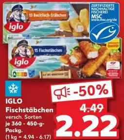 Kaufland IGLO Fischstäbchen Angebot