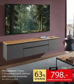 Zurbrüggen Dieter Knoll TV-Lowboard Angebot