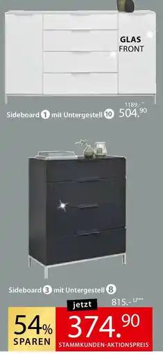 Zurbrüggen Sideboard mit Untergestell Angebot