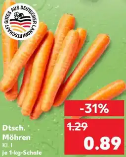 Kaufland Dtsch. Möhren Angebot