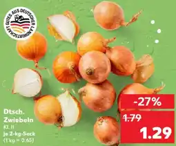 Kaufland Dtsch. Zwiebeln Angebot