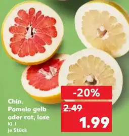 Kaufland Chin. Pomelo gelb oder rot, lose Angebot