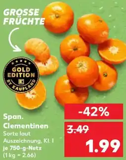 Kaufland Span. Clementinen Angebot