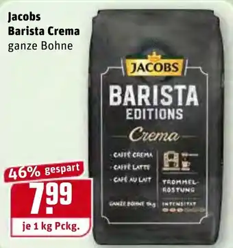 REWE Jacobs Barista Crema 1kg Angebot