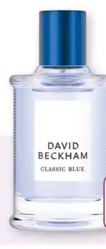 Rossmann David Beckham Classic Blue EdT Angebot