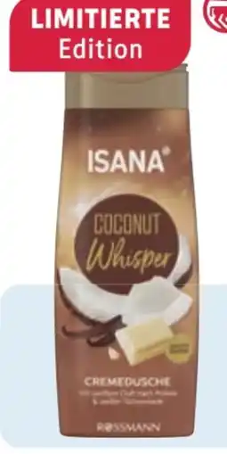 Rossmann Isana Cremedusche Coconut Whisper Angebot