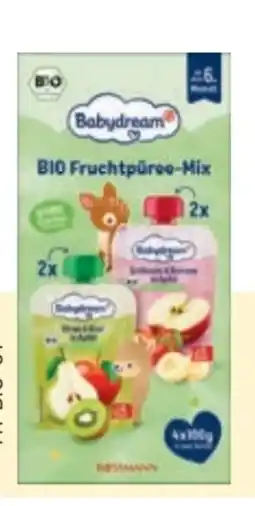 Rossmann Babydream Bio Quetschbeutel Angebot
