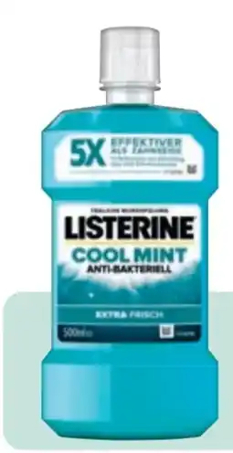 Rossmann Listerine Mundspülung Cool Mint Angebot