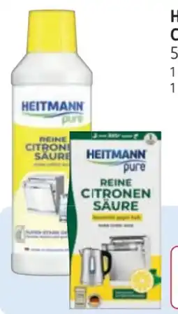 Rossmann Heitmann Pure Reine Citronensäure Angebot