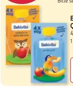 Rossmann Bebivita Quetschbeutel Angebot