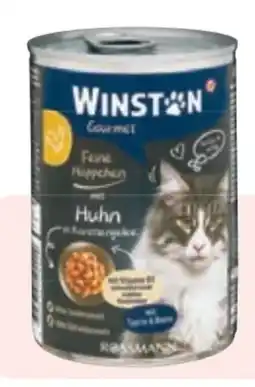 Rossmann Winston Gourmet Katze Feine Häppchen Angebot