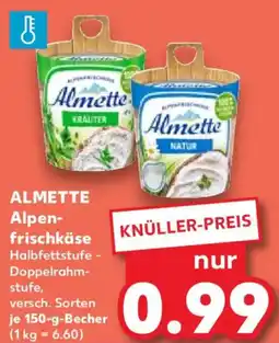 Kaufland ALMETTE Alpenfrischkäse Angebot