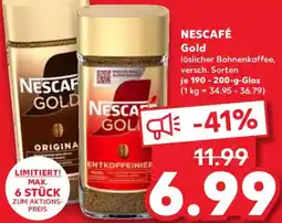 Kaufland NESCAFÉ Gold Angebot