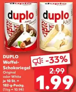 Kaufland DUPLO Waffel-Schokoriegel Angebot