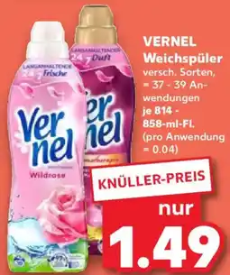 Kaufland VERNEL Weichspüler Angebot