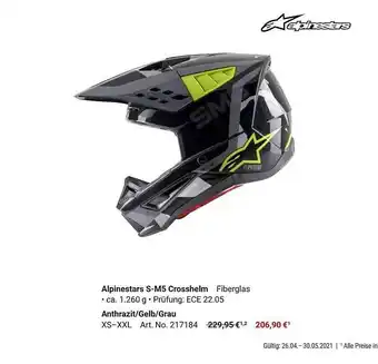 Louis Alpinestars S-m5 Crosshelm Angebot