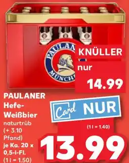 Kaufland PAULANER Hefe-Weißbier Angebot