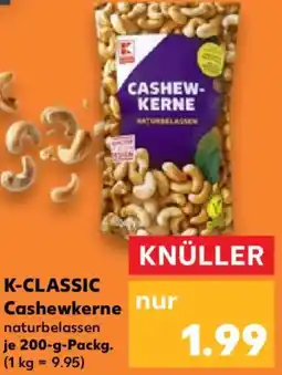 Kaufland K-CLASSIC Cashewkerne Angebot