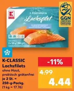 Kaufland K-CLASSIC Lachsfilets Angebot