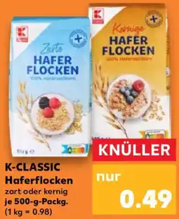 Kaufland K-CLASSIC Haferflocken Angebot
