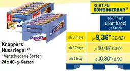 METRO Knoppers Nussriegel Angebot