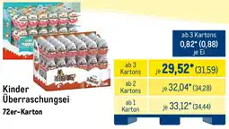 METRO Kinder Überraschungsei Angebot