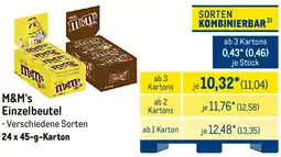 METRO M&M's Einzelbeutel Angebot