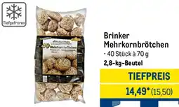 METRO Brinker Mehrkornbrötchen Angebot