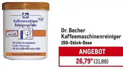 METRO Dr. Becher Kaffeemaschinenreiniger Angebot