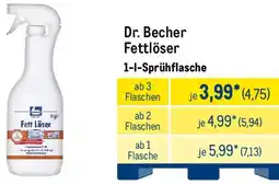 METRO Dr. Becher Fettlöser Angebot
