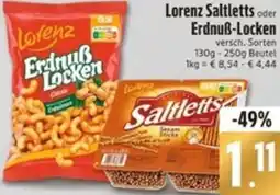 Edeka Lorenz Saltletts oder Erdnuẞ-Locken Angebot