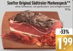 Edeka Senfter Original Südtiroler Markenspeck Angebot