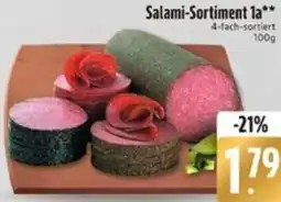 Edeka Salami-Sortiment 1a Angebot