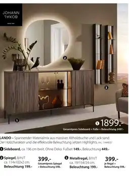 Zurbrüggen Johann jakob sideboard Angebot