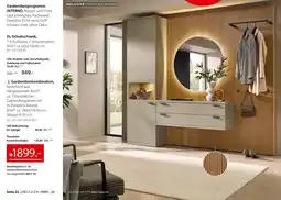 Zurbrüggen Garderobenprogramm interno Angebot