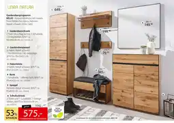 Zurbrüggen Linea natura garderobenschrank Angebot