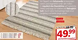 Segmüller Schurwolle teppich Angebot