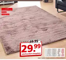 Segmüller Teppich 'cuddly fur' Angebot