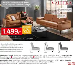 XXXLutz Valdera leder-sofa 2,5-sitzig Angebot