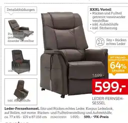 XXXLutz Leder-fernsehsessel Angebot