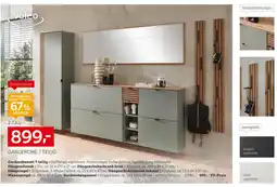 XXXLutz Voleo garderobenset 7-teilig Angebot