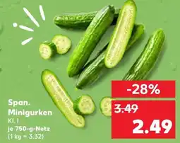 Kaufland Span. minigurken Angebot