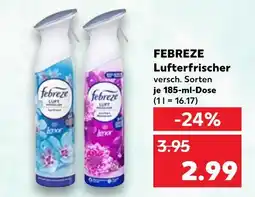 Kaufland Febreze lufterfrischer Angebot
