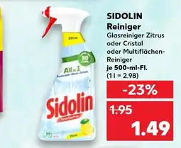 Kaufland Sidolin reiniger Angebot
