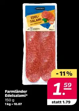 NETTO Farmländer edelsalami Angebot