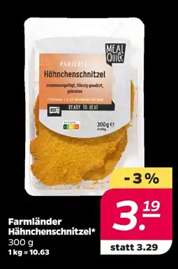 NETTO Farmländer hähnchenschnitzel Angebot