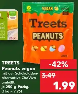 Kaufland TREETS Peanuts vegan Angebot